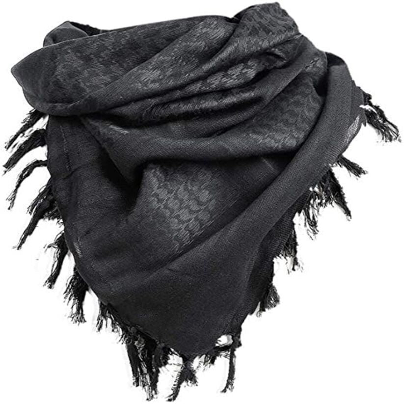 Shemagh - Grey & Black Unisex